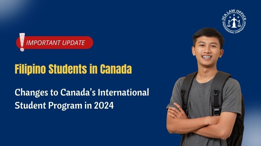 Important Update for Filipino Students in Canada: Changes to Canada’s International Student Program in 2024