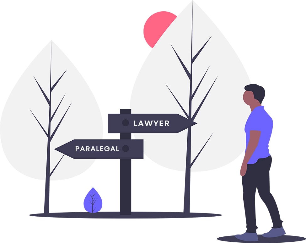Paralegal and Lawyer - What is the distinction