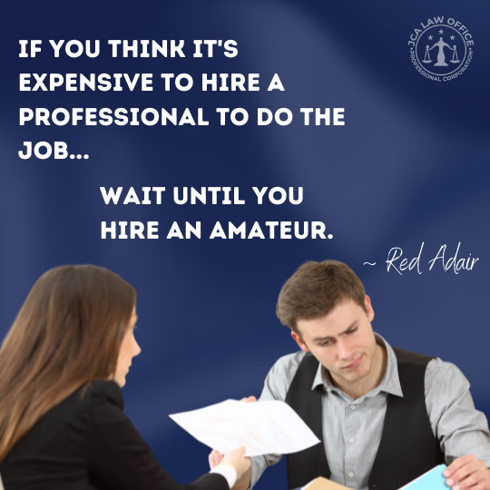 If you think it's expensive to hire a professional lawyer