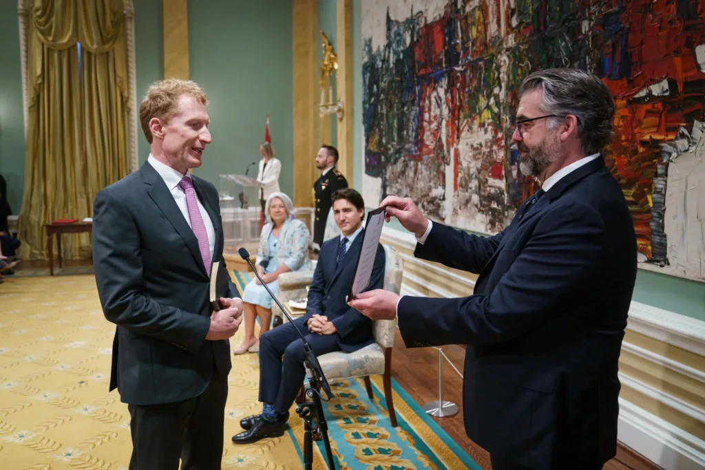 Marc Miller sworn in as the new Immigration Minister